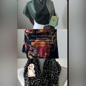 Stylish Patterned Scarves Set
